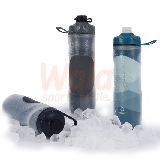 Insulated Sports Water Bottle -Aquafit style Branded design MOQ 1000pcs