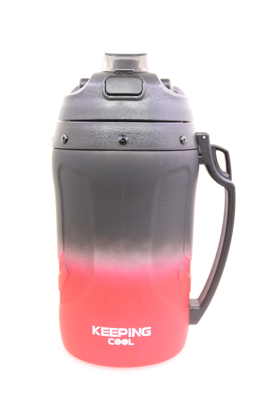 Half Gallon Water Bottle Insulated Under Armour style Sports Water Jar